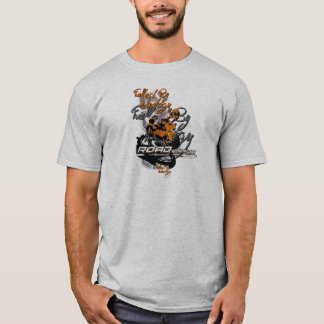 イデオロギーに燃えるロードウォリアー、バイク Tシャツ