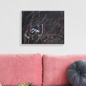 イデスブランチエタルーヌノワール3詳細キャンバス キャンバスプリント (インサイチュ (リビング))