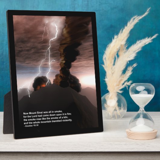 イトロ – シナイ山 フォトプラーク (側面)