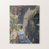 イドスタイン，ドイツ – 歴史ある町の中心 ジグソーパズル (縦)