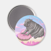 イドヌート共有ヒッポ マグネット (正面/裏面)