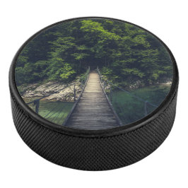 イドリジシンプルカ・スラブ川にかかる吊り橋 アイスホッケーパック