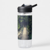 イドリジシンプルカ・スラブ川にかかる吊り橋 ウォーターボトル (左面)