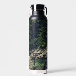 イドリジシンプルカ・スラブ川にかかる吊り橋 ウォーターボトル
