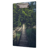 イドリジシンプルカ・スラブ川にかかる吊り橋 クリップボード (左)