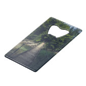 イドリジシンプルカ・スラブ川にかかる吊り橋 クレジットカード栓抜き (正面アングル)