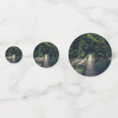 イドリジシンプルカ・スラブ川にかかる吊り橋 コンフェッティ (裏面)