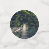 イドリジシンプルカ・スラブ川にかかる吊り橋 コンフェッティ (スモール正面)