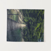 イドリジシンプルカ・スラブ川にかかる吊り橋 タペストリー (正面(横))