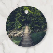 イドリジシンプルカ・スラブ川にかかる吊り橋 フェイバータグ (裏面)