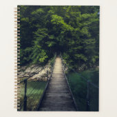 イドリジシンプルカ・スラブ川にかかる吊り橋 プランナー手帳 (正面)