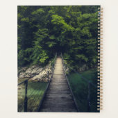 イドリジシンプルカ・スラブ川にかかる吊り橋 プランナー手帳 (裏面)