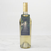 イドリジシンプルカ・スラブ川にかかる吊り橋 ボトルネックタグ (ボトル)