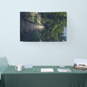 イドリジシンプルカ・スラブ川にかかる吊り橋 横断幕 (トレードショー)