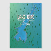 イドロ湖イタリア旅行ポスター (正面)