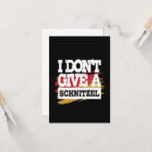 イドントシュニッセ与えルオクトーバーフェストドイツ国旗 カード (正面/裏面インサイチュ)