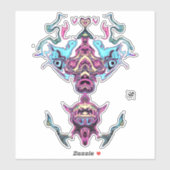 イド祈ル神 シール (シート)