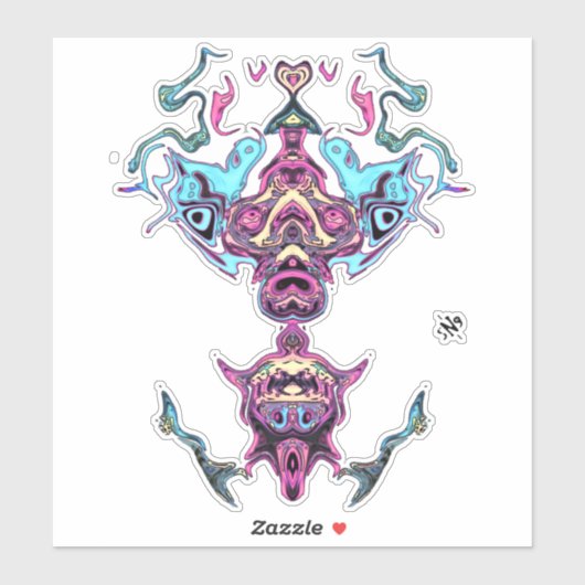 イド祈ル神 シール (シート)