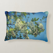 イナゴの白い花 アクセントクッション (裏面)