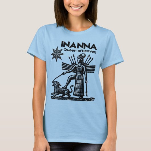 イナンナ イシュタル 天上の女王 Tシャツ (正面)