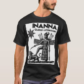 イナンナ イシュタル 天上の女王 Tシャツ (正面)