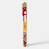 イニキポイントハワイアンハイビスカスフローラレッド Case-Mate iPhoneケース (裏面 / 左)