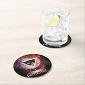 イニシアチブの目コズミック基本ラウンド紙コース ラウンドペーパーコースター (インサイチュ)