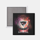 イニシアチブの目コズミック・ベーシック マグネット (正面/裏面)