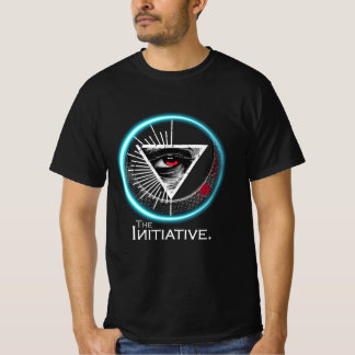 イニシアチブの目リングや輪基本Tシャツ Tシャツ