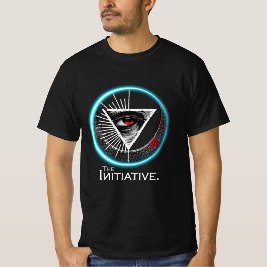 イニシアチブの目リングや輪基本Tシャツ Tシャツ (正面)