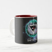 イニシアチブの目 ツートーンマグカップ (正面左)