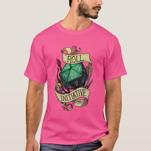 イニシアチブを振る Tシャツ (正面)