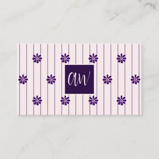 イニシャルお会いできて嬉しい！我々とつながれ！社会 名刺 (正面)