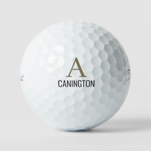 イニシャルと名前 Titleist Pro V1 ゴルフボール