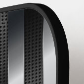 イニシャルの変更、名前の追加、メタルおよびメッシュの外観 ピックルボールラケット (左詳細)