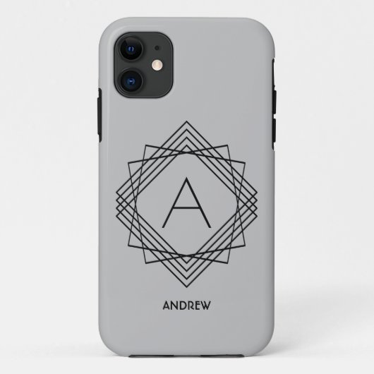 イニシャルの変更、名前の追加（削除）およびクラシック行 Case-Mate iPhoneケース (裏面)