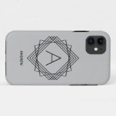 イニシャルの変更、名前の追加（削除）およびクラシック行 Case-Mate iPhoneケース (裏面(横))