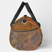 イニシャルの変更、名前の追加（削除）、金属錆び ダッフルバッグ (右)