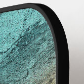 イニシャルの変更、名前の追加、抽象芸術サンド絵を描 ピックルボールラケット (左詳細)