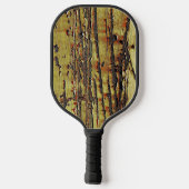 イニシャルの変更、名前の追加、錆びたメタルスタイル ピックルボールラケット (裏面)