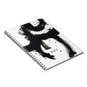 イニシャルの追加 |オニキスのジェスチャ ノートブック (右側)