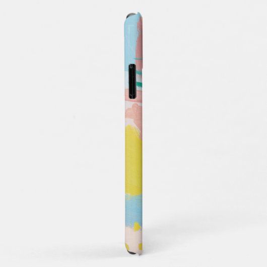 イニシャルの追加 |フレッシュ顔抽象芸術 Case-Mate iPhoneケース (裏面/右)