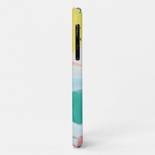 イニシャルの追加 |フレッシュ顔抽象芸術 Case-Mate iPhoneケース (裏面/左)