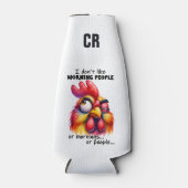 イニシャルの追加/背面文字の追加ボトル クール ボトルクーラー (正面)