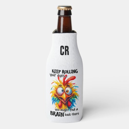 イニシャルの追加/背面文字の追加ボトル クール ボトルクーラー (ボトル正面)