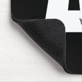 イニシャルぶら下がった付き マウスパッド (コーナー)