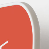 イニシャルオレンジピックボールパドル ピックルボールラケット (左詳細)