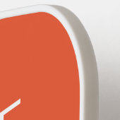 イニシャルオレンジピックボールパドル ピックルボールラケット (左詳細)