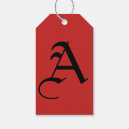 イニシャルカスタムギフトラベル ギフトタグ