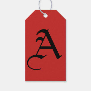 イニシャルカスタムギフトラベル ギフトタグ